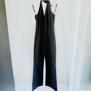 Rave | Y2K Black Halter Jumpsuit